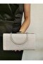 Women's Evening Big Silver Chain Wedding Night Party Bag - 3