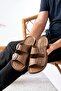 Daily Comfortable Anatomical Soft Sole Stylish Buckle Men's Outdoor Slippers