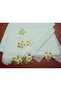 Hand Made Heavy Needle Embroidered Prayer Cover, Mevlüt Hijab, Imam Wedding Cover Crepe Fabric - 3