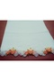 Hand Made Heavy Needle Embroidered Prayer Cover, Mevlüt Hijab, Imam Wedding Cover Crepe Fabric - 2