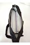 Water-Repellent fabric, black color, multi Pocketed , Crisscross Straps, large shoulder Messenger Bag, suitable for school. - 7