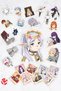 Sousou No Frieren Frieren: Beyond Journey's End Anime Adhesive Foil Sticker Pack (25 Pcs)