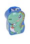 Dinosaur Piggy Bank with Metal Lock