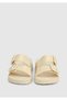 Habana Brillo Beige Patent Leather Orthopedic Daily Women's Slippers - 3