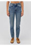 Star Gold Shape Puslu Indigo Blue Jean Pants 101077-87796 - 6
