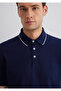 Navy Blue Polo T-Shirt Regular Fit / Regular Fit 0611902 -84371 - 6