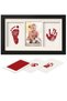 Baby Hand Footprint Set, Boy Girl Newborn Baby Gift, Touchless Ink Printing Set (2 Pieces)