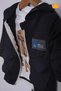 Holiday 3-Piece Hooded Cardigan Bodysuit Pants Boys' Baby Children's Outfit Set - 8