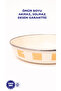 Beige Enamel Bowl Plate - Bowl Bowl - Salad Bowl - Presentation Bowl 21cm - 4