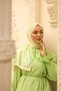 Olinda Shawl 49005-13 Yellow, Biscay Green - 3