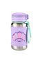 Zoo Stainless Steel Water Bottle with Straw 350 ml Seashell