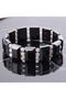 Certified Hematite - Pink Opal Natural Stone Rolex Bracelet 15 Mm B754 - 6