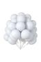 5 Pastel White Balloons - Birthday Concept - Party Supplies - Bride to Be Supplies - 2