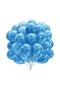30 Metallic Blue Balloons - Birthday Concept - Party Supplies - Bride to Be Supplies - 3