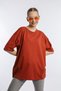 Women's Oversize Crew Neck T-Shirt Tile - 2