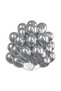 40 Metallic Silver Balloons - Birthday Concept - Party Supplies - Bride to Be Supplies