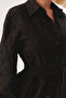 Maxi Length Belted Fisto Regular Cotton Shirt Dress - 5