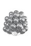 30 Metallic Silver Balloons - Birthday Concept - Party Supplies - Bride to Be Supplies - 2