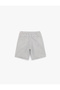 Cotton Linen Blend Pocket Detail Lace-Up Waist Bermuda Shorts - 4
