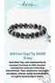 Certified Cat's Eye Natural Stone Bracelet, Cat's Eye Natural Stone Bracelet (10mm) B1085