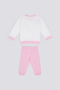 Base Polo Assn Live Natural Cream Baby Sweatshirt Set - 4
