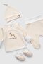 6-Piece Organic Cotton Hospital Discharge Set Playtime - 4