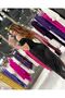 Liana Drape Collar Midi Dress Hijab Zoemisskısapulpalet, M - 2