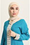 Şile Cloth Dress 0061-02 Petrol Blue - 4