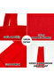 Raw Cloth Bag 35X40 cm Red Color - 100% Cotton - 4