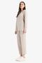 Regular Fit Elastic Waist Pocket Basic Straight Trousers E1954Ax25Sp - 3