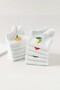 Women's 10 Pairs Premium Quality Cotton Fruit Patterned Ballet Flats Socks - 3