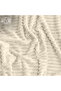 Microfleece Blanket Single(150x200 cm) – Ultra-Soft, Lightweight 300GSM, Warm - Stripe Pattern-Beige - 7