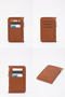 Taba Shk101 Faux Leather Card Holder Wallet with 6 Card Holders and Zippered Coin Compartment - 8