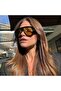 Unisex Sunglasses Bronson Tf1044 Eco 01E 60-12, Black Acetate Frame, Yellow Lens