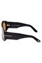 Unisex Sunglasses Bronson Tf1044 Eco 01E 60-12, Black Acetate Frame, Yellow Lens - 7