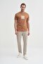 Slim Fit Crew Neck Cotton Printed T-Shirt - 2