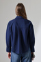 Women's Shirt Oversize Fit Poplin Fabric Basic Women's Shirt - 7