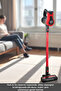 Suction Cup Power up Vertical Vacuum Cleaner Imperial Red 350 W - 4