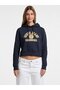 Jeans Crop Women's Sweatshirt