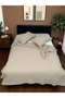 100% Cotton Double Border Pique Set (1 Pique Blanket, 2 Pillowcases), Anti-Sweat, Stylish Design - 7
