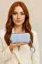 Blue Wallet Portfolio & Clutch Makeup Bag Inside the Bag