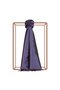 Double-Sided Silk Shawl - Violet