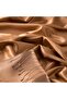 Double-Sided Silk Shawl - Honey Foam - 2