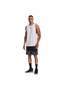 Ua Baseline Cotton Tank 1361901-100 Men's White T-Shirt - 3