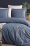 Belis - 100% Cotton Poplin Duvet Cover Set - Elegance Series - 2
