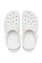 Women Brand Logo Slingback Clogs, White - 3
