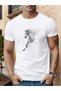 Running Horse Visual Season Product Modern Design Custom Print Women's Unisex Oversize Crew Neck T-Shirt