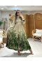 Picasso Floral Dress Beige - 4