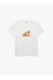 Cotton Regular Fit Short Sleeve Crew Neck Gazelle Printed T-Shirt - 3