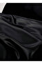 Silky Satin King Size 6Piece Bedding Set Black 220x240cm. - 5